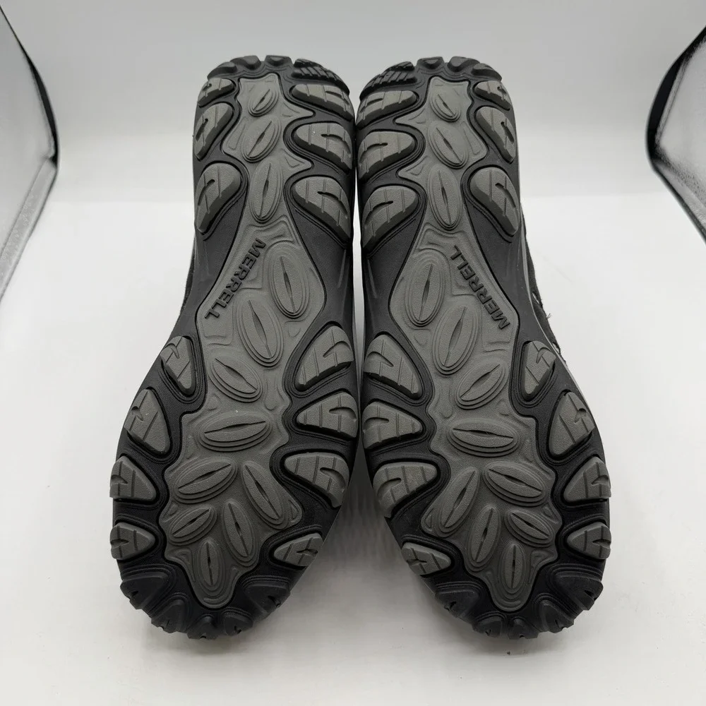 Merrell Crosslander 3‎ Mid Boots Mens Sz 10.5 Black Waterproof Hiking J036953